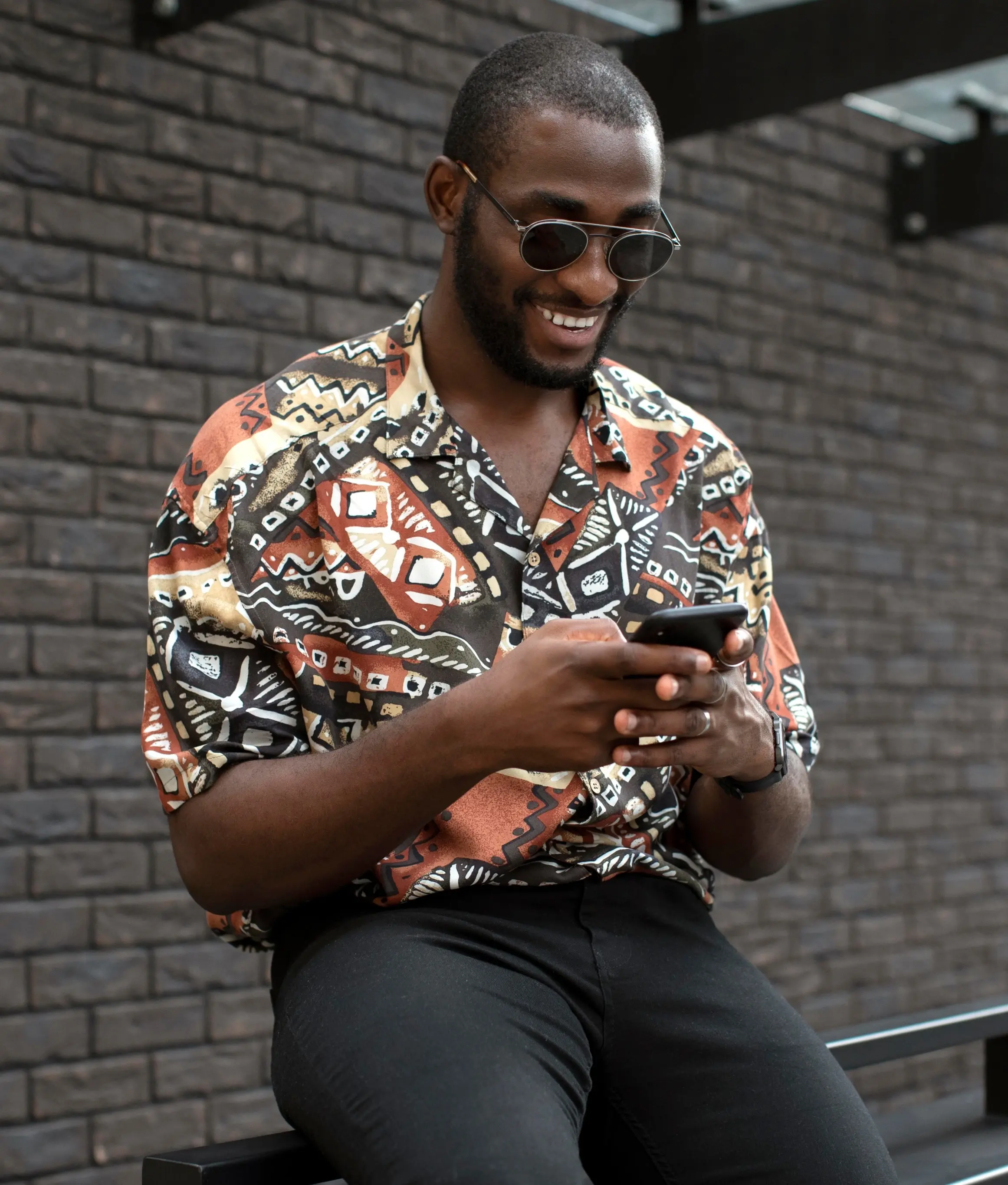 man with phone